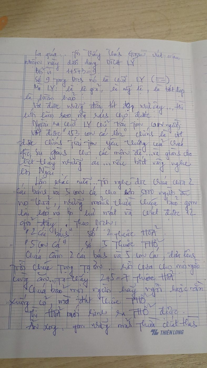 Bản viết tay trang 2